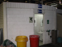 Washroom/tornado shelter in main Tiffin plant